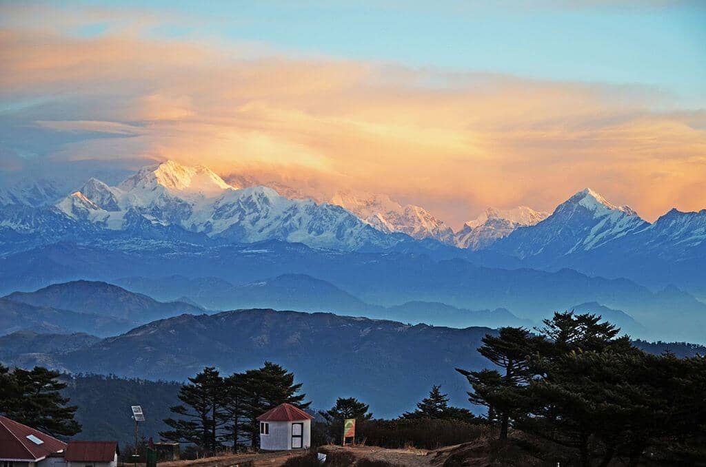 Kangchenjunga Kanchenjunga from Singalila National Park Sandakphu