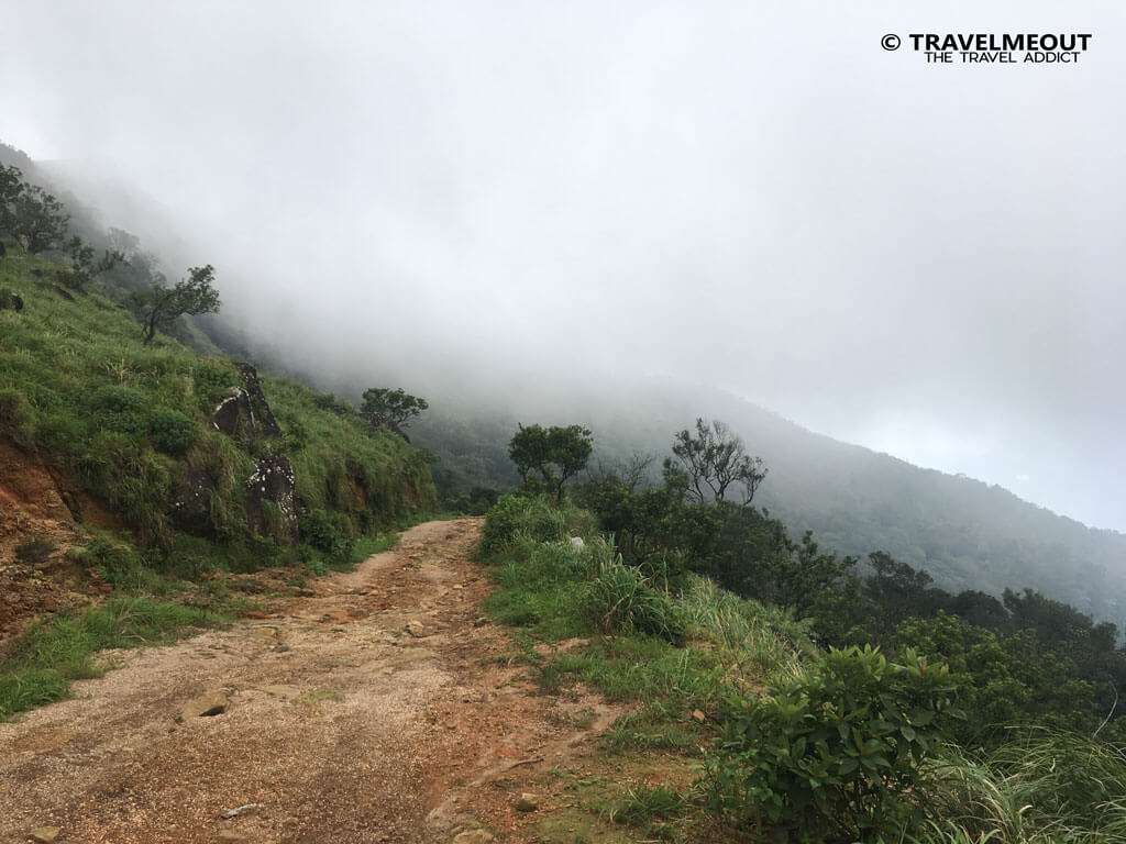 View before Irumulachi kallu Urumbikkara Hills