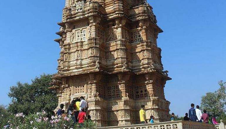 Vijay Stambha - tower of victory - Chittorgarh Fort Rajasthan